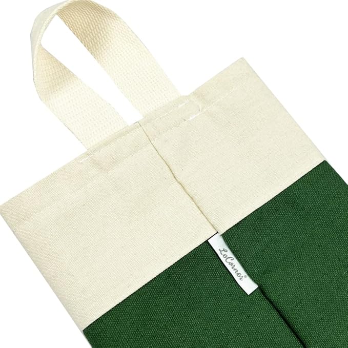 Plastic Bag Holder, Wall Mount Grocery Bag Holder for Plastic Bags Storage, Cotton Shopping Garbage Sack Organizer, Large Trash Bag Dispenser for Home Kitchen Decor
