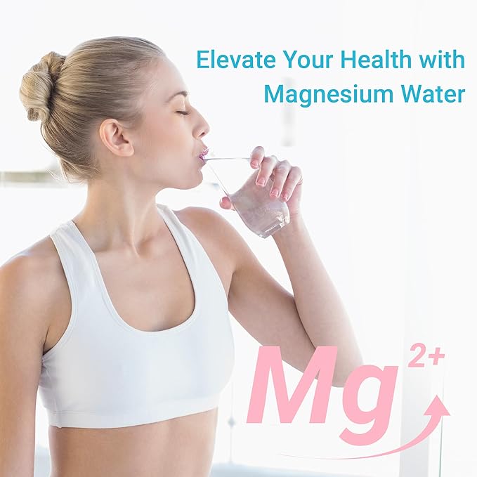AQUA CREST 06-MG Magnesium Water Filter, Replacement for Brita® Filter, Pitchers and Dispensers, Everyday, UltraMax, Metro+, XL and More, 2 Months, Reduces Chlorine, 6 Pack