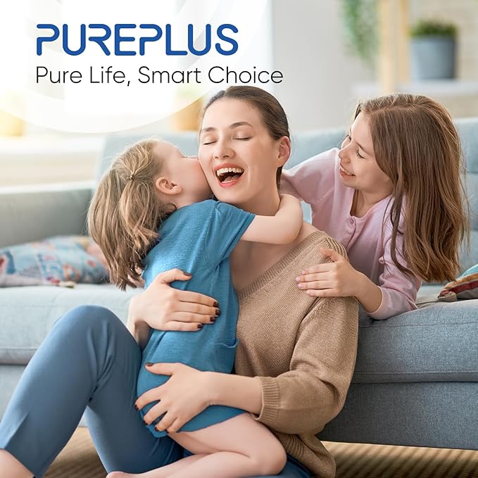 PUREPLUS 5 Micron 10" x 4.5" Whole House PP Sediment Resin Composite Water Softener Filter Cartridge for GE FXHTC,GXWH40L,GXWH35F,GNWH38S,Culligan RFC-BBSA,WRC25HD,Pentek RFC-BB,2Pack
