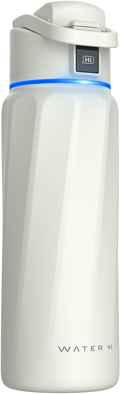 BOOST Smart Water Bottle with Reminder & Tracker, Double Wall Vacuum Insulated Bottles Stainless Steel, 32oz BPA-Free Wide Mouth for School, Gym, Office, Ideal for Mother's Day