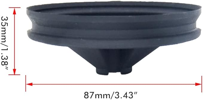 8.7 * 8.7 * 3.5cm Garbage Disposal Splash Guard Sink Baffle Food Waste Disposer Parts Accessories Multi Function Drain Plugs for Garbage Disposals