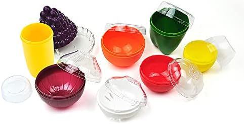 Orange Storage Containers, Reusable Grapefruit Keeper for Refrigerator, Individual Orange Saver Holder Organizer for Fridge to Keep Orange Fresh