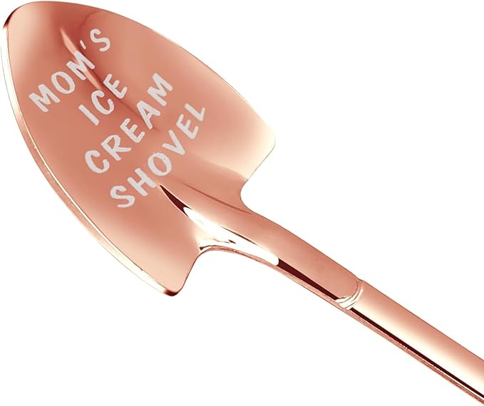 Gifts for Mom from Daughter Son Kids Mothers Day Gifts from Kids. MOM Birthday Gifts Ice Cream Spoon Scoop for Ice Cream Lovers, Gifts for Women