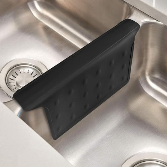 Sink Saddle, Divider Mat, Kitchen Sink Mat, Silicone Protector, No Odor, No Stains, Flexible, 13.46" x 11.5"