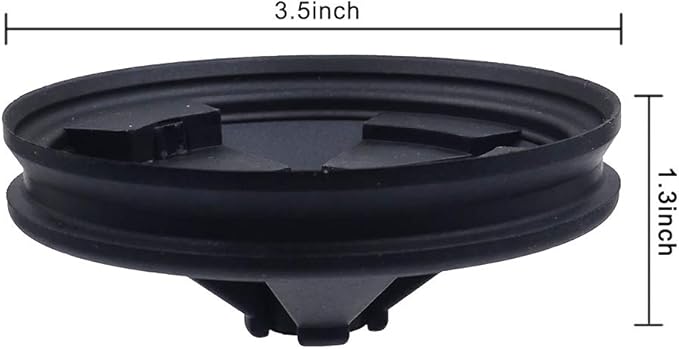 DGQ Garbage Disposal Splash Guards 3-1/2" Sink Baffle Disposal Replacement Mounting Gasket Food Waste Disposer Accessories Disposer Mounting Kit Food Waste Disposal Part for Kitchen Sink