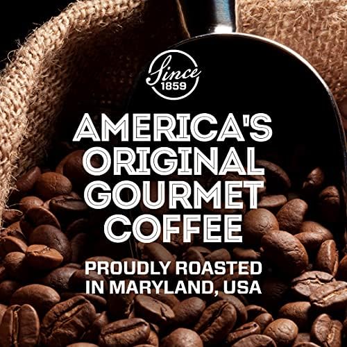 Eight O'Clock Coffee Dark Italian Espresso, Dark Roast Ground Coffee, 100% Arabica, Bold & Chocolaty, 30 Ounce (Pack of 4)