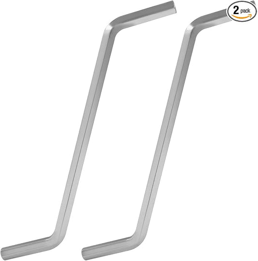 2 Pack Garbage Disposal Wrench, Garbage Disposal Allen Wrench Tool for Kitchen Sink Clogs & Repairs, Hex Key Unjam Tool for Food Waste Disposer Maintenance