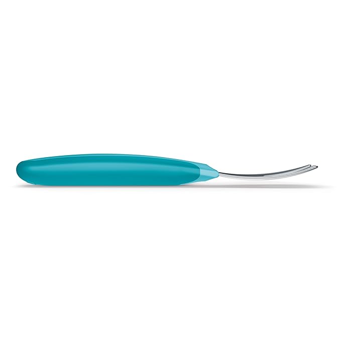NUK Kiddy Cutlery Forks, Durable Stainless Steel, BPA & Latex-Free, 18+ Months,3 Count (Pack of 12)