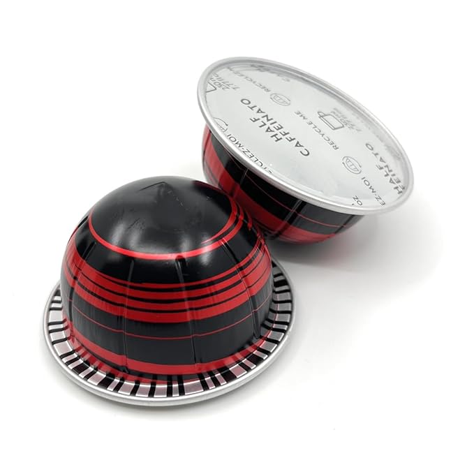 Half Caffeinato Coffee Pods, The Perfect Blend Premium Coffee & Espresso Capsules, Brews 230ml / 7.7 Ounce, 10-Capsule Pods Pack