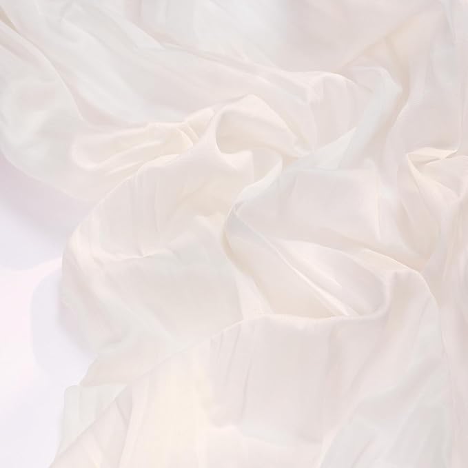 Socomi 15pcs Ivory White Cheesecloth Table Runner Summer Boho Rustic Gauze 120 inch 10FT Cheese Cloth Sheer Runner for Wedding Party Baby Shower Birthday Home Decor Holiday Decorations