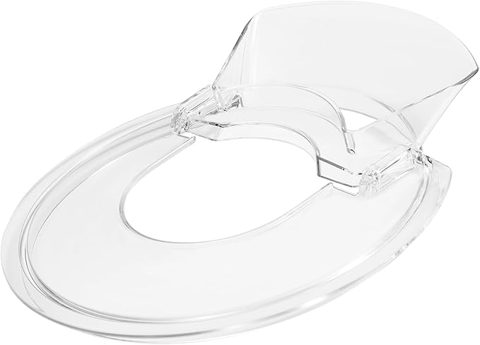 Pouring Shield for KitchenAid 4.5-5 Quart Tilt-Head Stand Mixer, Splash Guard with Removable Pouring Chute, Mixer Accessories and Attachments
