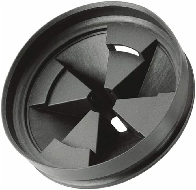 8.7 * 8.7 * 3.5cm Garbage Disposal Splash Guard Sink Baffle Food Waste Disposer Parts Accessories Multi Function Drain Plugs for Garbage Disposals