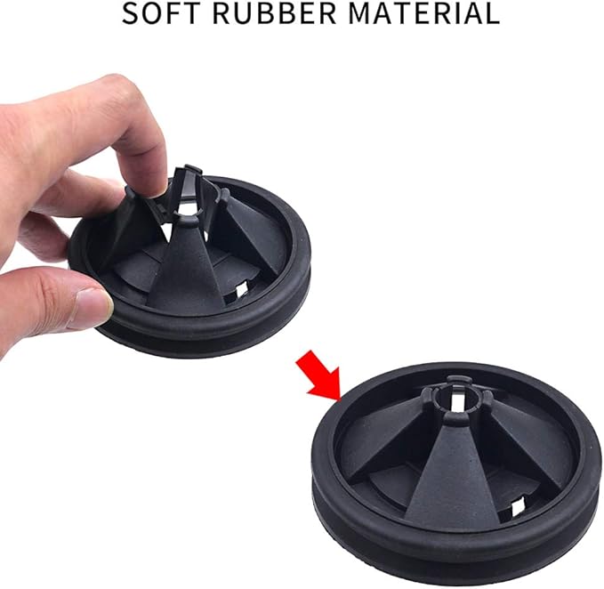 DGQ Garbage Disposal Splash Guards 3-1/2" Sink Baffle Disposal Replacement Mounting Gasket Food Waste Disposer Accessories Disposer Mounting Kit Food Waste Disposal Part for Kitchen Sink