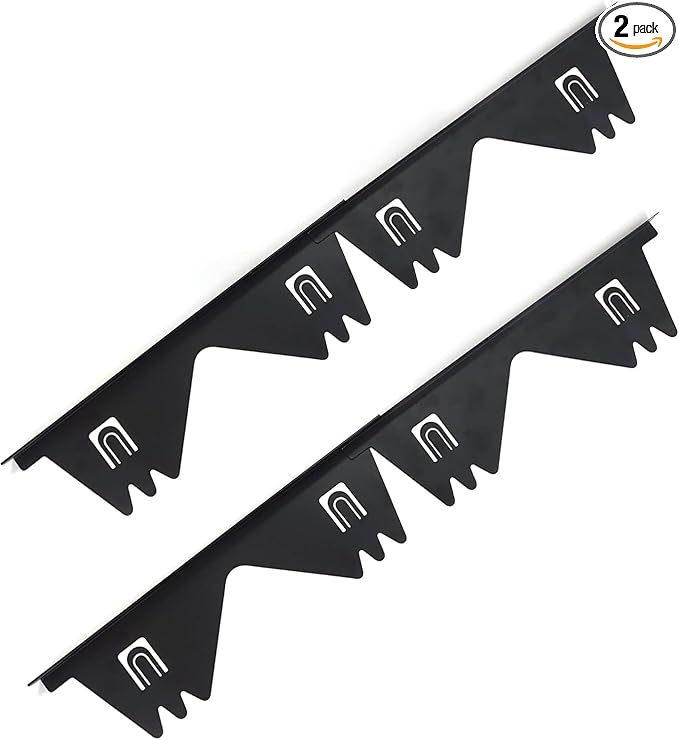 Stainless Steel Stove Gap Covers - 316 Stove Gap Filler, Easy retractable Length 13.8" to 27.5", Width 0.79", Heat Resistant Guard Between Stove Top & Counter, 2 Pck