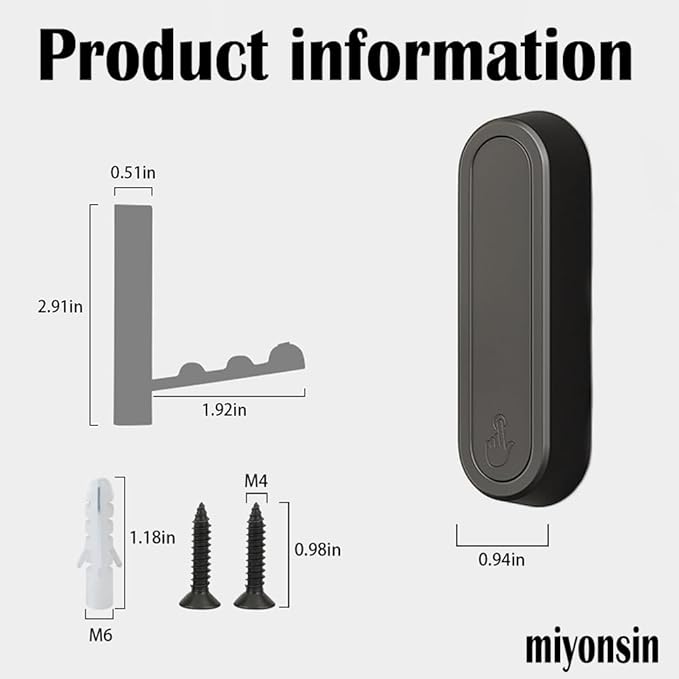 Gold Foldable Wall Hooks, Metal Foldable Hooks Wall Wount for Bathroom, Kitchen, Bedroom – Space-Saving, for Towels, Coats, Bags, Easy Installation (Black, 2PCS)
