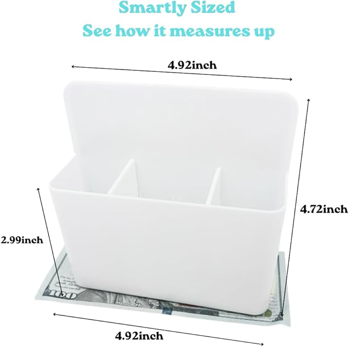 Magnetic Toothbrush Holder for Cruise Essentials, Wall Mounted Organizer for Caribbean/Alaska Cruise Essentials, Cruise Ship Essentials and Must Haves