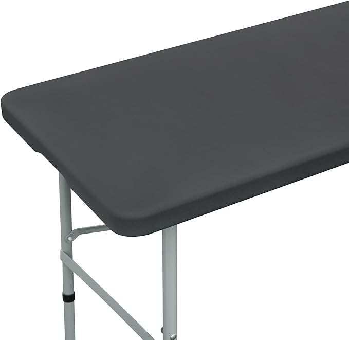 NEWISHER Fitted Rectangle Tablecloth 36 x 48 Inch Elastic Table Cloth Stretch Spandex Table Cover Grey Washable Polyester Table Top Cap Cover for Dining Picnic Camping Indoor and Outdoor