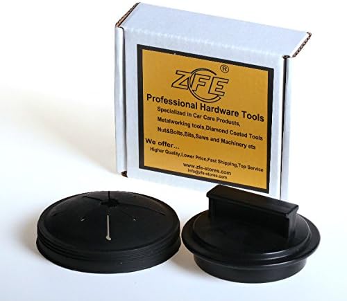 Waste King Black Disposer EZ Mount Garbage Disposal Stopper and Splash Guard for Sink Drain, 1025