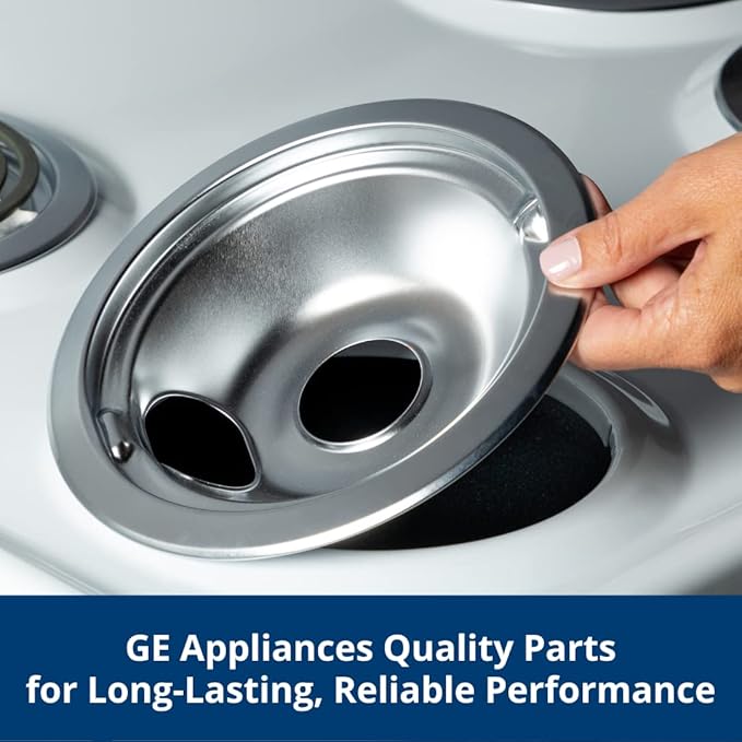GE Appliances Range/Stove/Oven Drip Pan Set, 4-pack, GE Appliances Manufactured OEM Part,GE68C