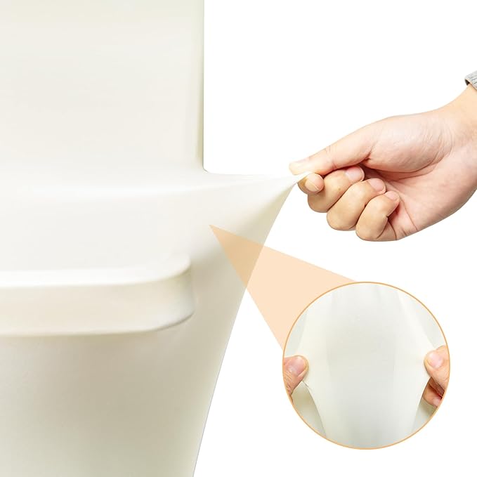 2 Pack 6 Feet Ivory Spandex Tablecloth for Rectangular Tables, Fitted & Stretch, Washable, Wrinkle Resistant, Perfect for Event, Wedding, Party, Banquet, Cocktail, Festival, and Table Protector