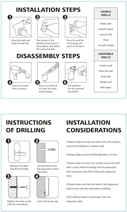Adhesive Or Drilling 12IN Gold Kitchen Paper Towel Holder Under Cabinet Aluminum Alloy Plastic Spring-Rod Wall Mount Under Counter Insider Door Holds All Paper Towel Rolls