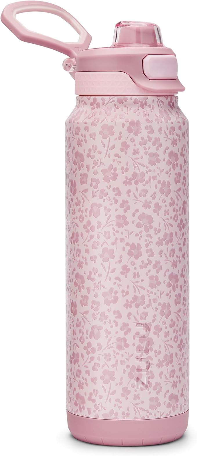 ZULU Powerfill Pro 32oz Stainless Steel Water Bottle - You're Wild Flower