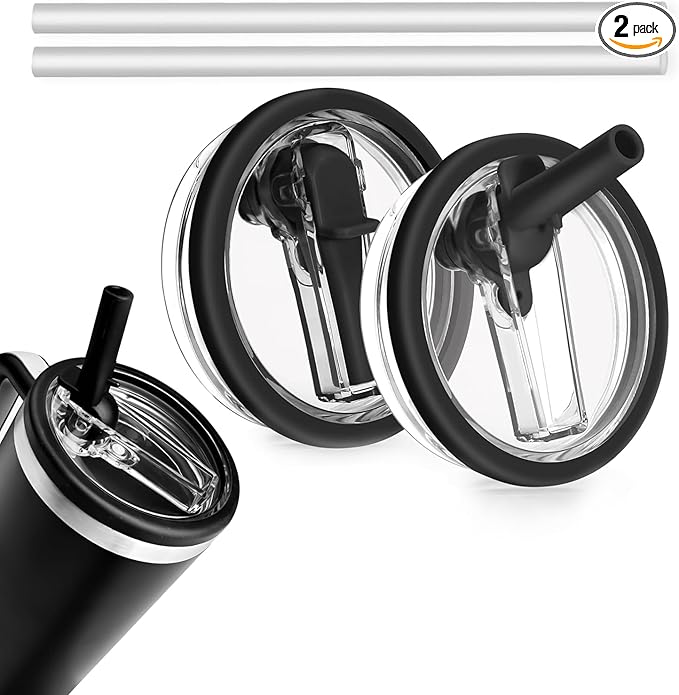 Stanley Lid Replacement 40 oz Black 2.0 no Spill Lid Leak Proof Spill Proof Cup Lid Compateble Stanley Cup Accessories