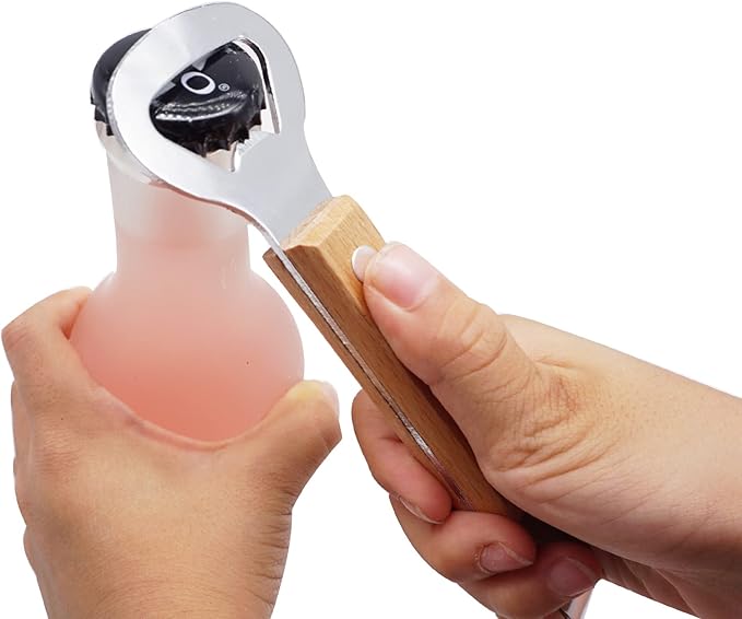 HANCELANT Can Punch Bottle Opener, Manual Stainless Steel Can Opener 3 Pack