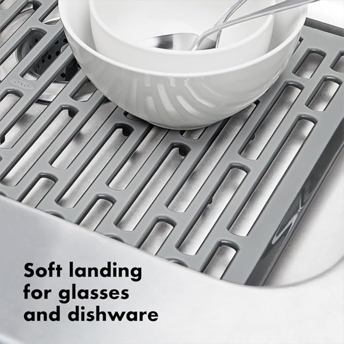 OXO Good Grips Small Sink Mat, Gray
