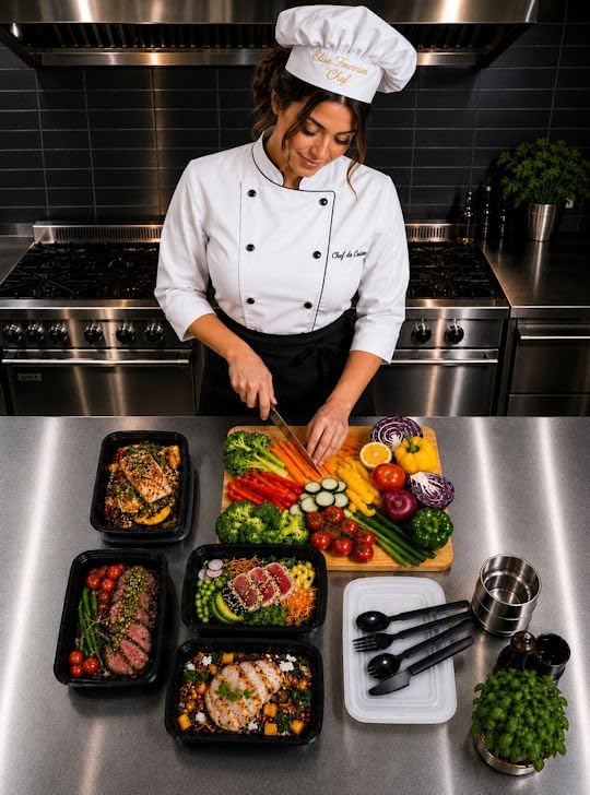 NEW Meal Prep Containers 38oz Lids Utensils 50-Pack 300 Pieces Reusable Sturdy Plastic Bento Box Single Compartment Takeout Food Stackable Leakproof Storage BPA-Free Microwave Freezer Dishwasher