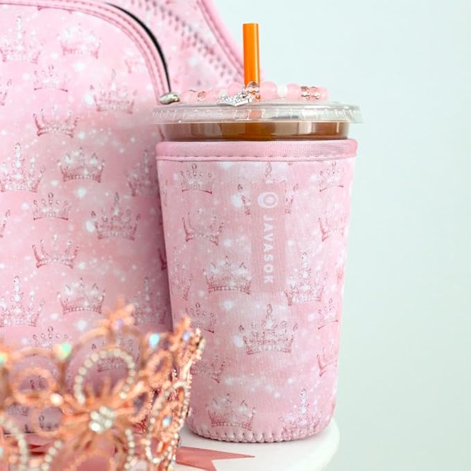 Sok It JavaSok Iced Coffee & Cold Soda Insulated Neoprene Cup Sleeve (Wand of a Kind, Medium: 22-28oz)