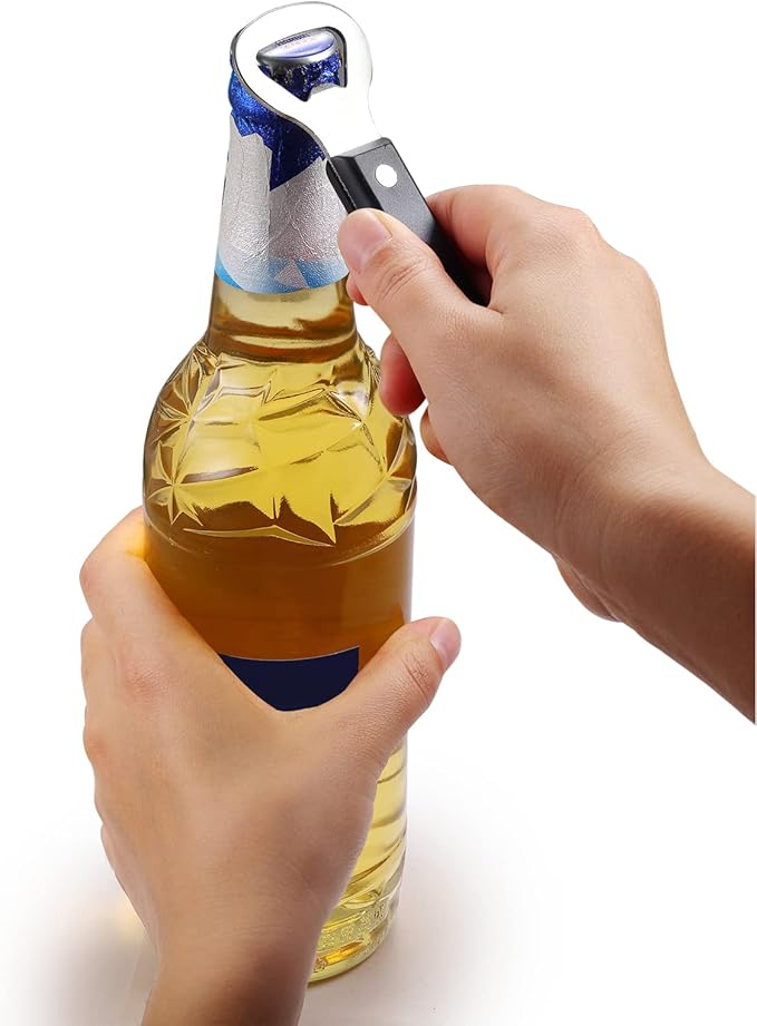 HANCELANT Can Punch Bottle Opener, Manual Stainless Steel Can Opener 3 Pack