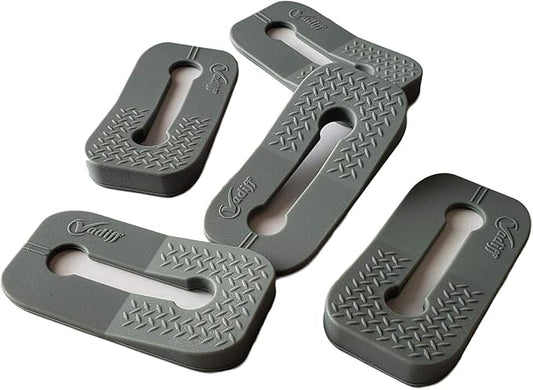 2025-26 Mom's Choice Winner- Gas Stove Knob Locks - Gray Silicone Stove Knob Safety Covers for Toddlers, Pets - Child Proof Universal Size Knobs - Baby Proofing Protectors for Electric Stoves- 5Pcs