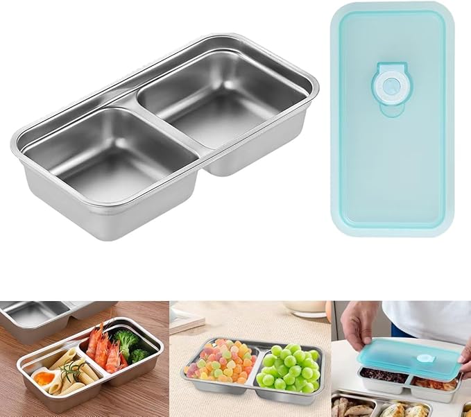 Obfuscate Snack Containers,Reusable Snack Containers with Lids,Snack Pack Containers for Portion Control and Meal Prep Lunch Containers for School Office Travel 1PCS