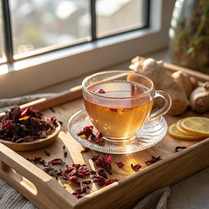 Total Tea SIimming Detox Tea Caffeine Free - 25 Day Detox - Herbal Tea with Chamomile, Hibiscus Tea & Ginger Root for Colon Cleanse – Natural Passion Fruit Tea