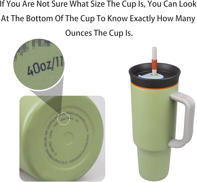 Replacement Straws for Owala 40oz Tumbler, with 1 Brush,6 Pack (6 Colours)
