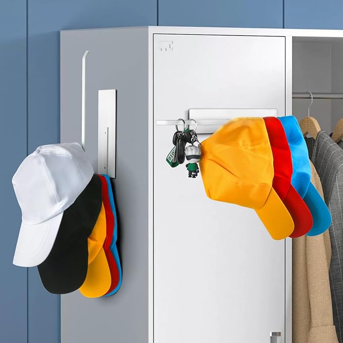 Seropy Magnetic Paper Towel Holder for Fridge, Toilet Paper Roll Holder Magnetic Paper Towel Rack Wall Mount Fridge Organizer for Papers Towels Roll Bathroom RV Decor Kitchen Organization White 1 Pack
