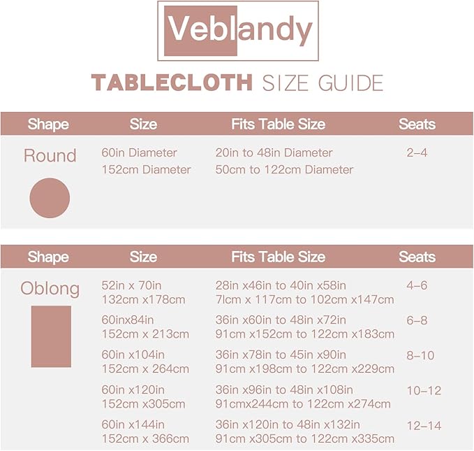 Veblandy Rectangle 10 Feet Tablecloth 60x144 inch Linen Textured Table Cloth Stain and Wrinkle Resistant Washable Polyester, Decorative Table Cover Waterproof for Dining, Buffet and Camping, Pink