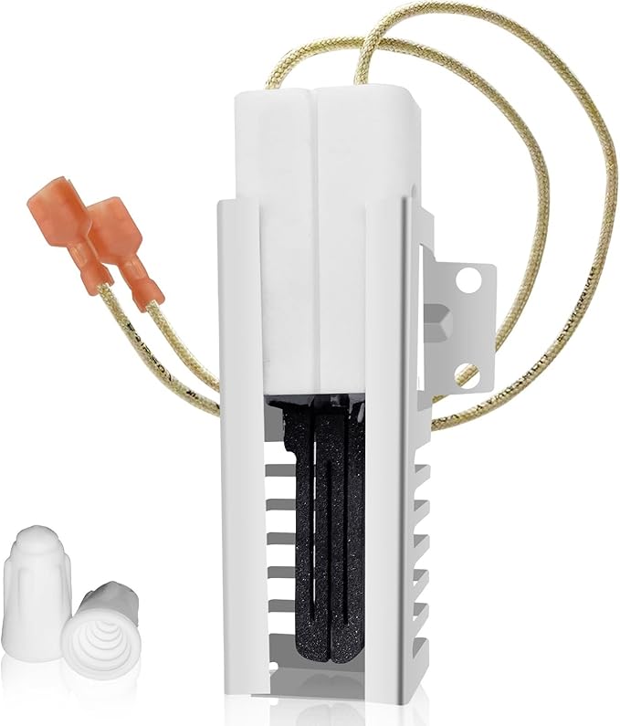 PB040001 Igniter-Gas Oven Igniter, for Viking Range Oven Igniter, for Viking Igniter Part Numbers: AP5315579 065650-000 SGR4001 792263 etc. with Ceramic Nuts.