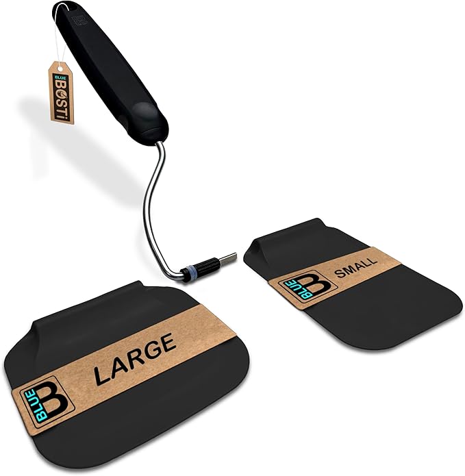 Adjustable Angle Spatula - New PPSU material - Turner and Flipper for Eggs, Pancakes, Burgers - Swappable Spatula Heads - Thin, Heat Resistant - Non-Stick Cookware Safe