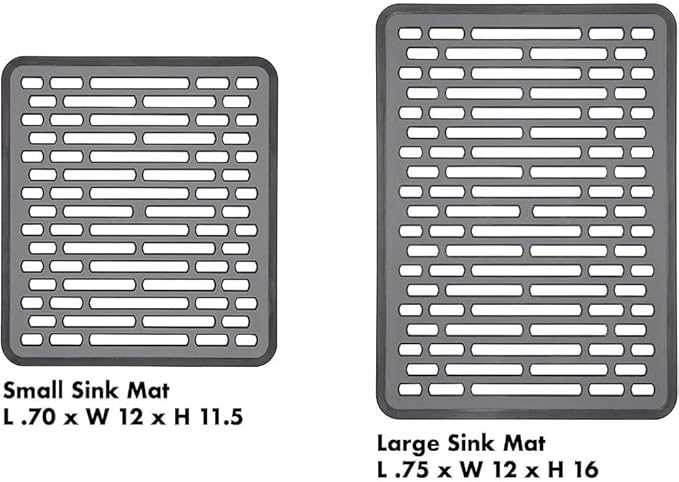 OXO Good Grips Small Sink Mat, Gray