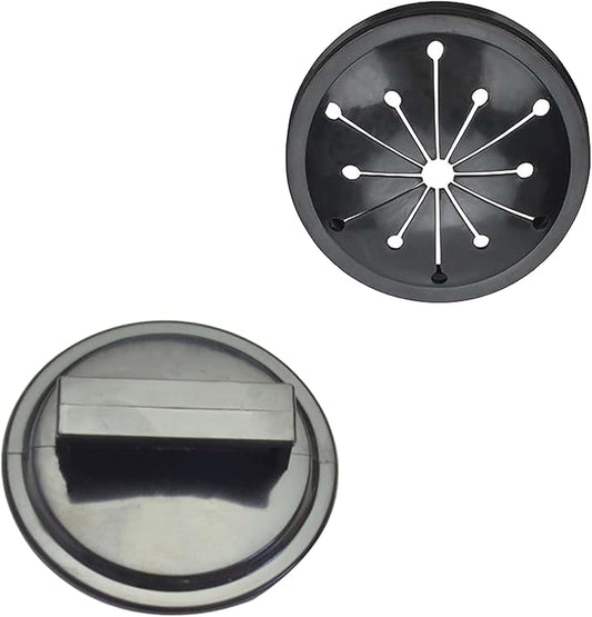 3 Inch Garbage Disposal Splash Guard Collar Sink Stopper Universal Rubber Food Waste Disposer Sink Garbage Disposal Splash Guard and Drain Plug for Whirlaway, Waste King, Sinkmaster and GE Models