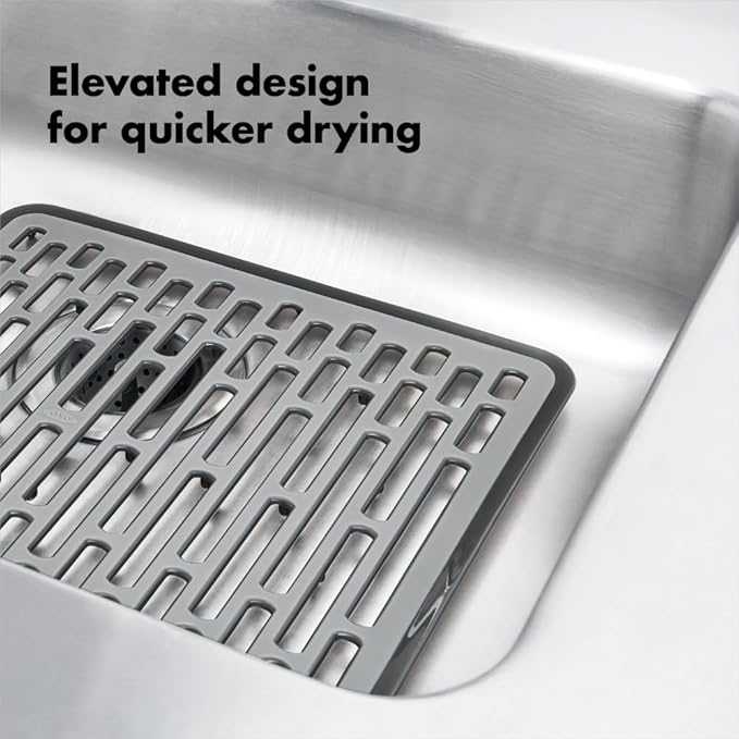 OXO Good Grips Small Sink Mat, Gray