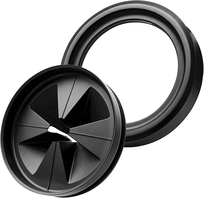 Garbage Disposal Splash Guard for InSinkErator BUK-OO BUK-00 for Badger Disposal Replacement Rubber Drain Insert Sink Baffle for Badger 1/5/5XP/100/500