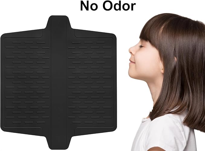 Sink Saddle, Divider Mat, Kitchen Sink Mat, Silicone Protector, No Smell, Never Stain, Ultra Soft, 12.83'' x 11.1''