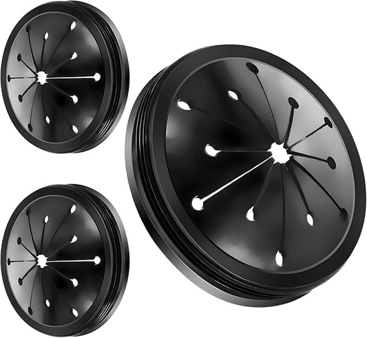 3 Pcs Garbage Disposal Splash Guard, Durable Rubber Material, 3.1-Inch Universal Fit for Splash Guard Sink Baffle Disposal Replacement Waste Food Disposal Part