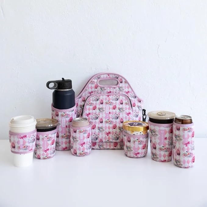 Sok It JavaSok Iced Coffee & Cold Soda Insulated Neoprene Cup Sleeve (Wonderfully Sweet, Small: 16-20oz)
