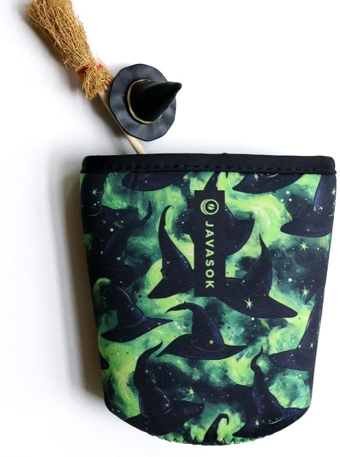Sok It JavaSok Iced Coffee & Cold Soda Insulated Neoprene Cup Sleeve (Born to Fly, Medium: 22-28oz)