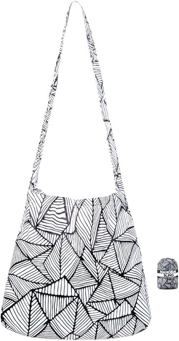 Nanobag Sling - Ultralight Crossbody Bag for Women & Men, Packable Grocery, Travel & Shopping Bag for Everyday Use