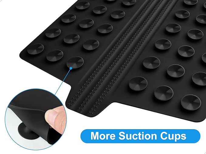 Sink Saddle, Divider Mat, Kitchen Sink Mat, Silicone Protector, No Odor, No Stains, Flexible, 13.46" x 11.5"